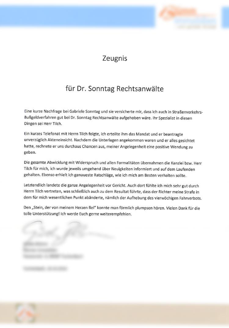 mandantenschreiben